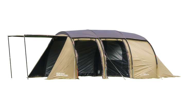Bluewind Tunnel Two-Rooms Tent Long Alu.Pole
