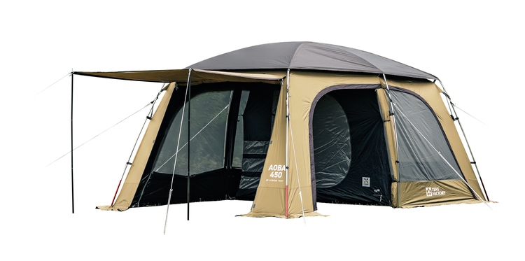 Blue wind Screen Two-Rooms Tent AOBA